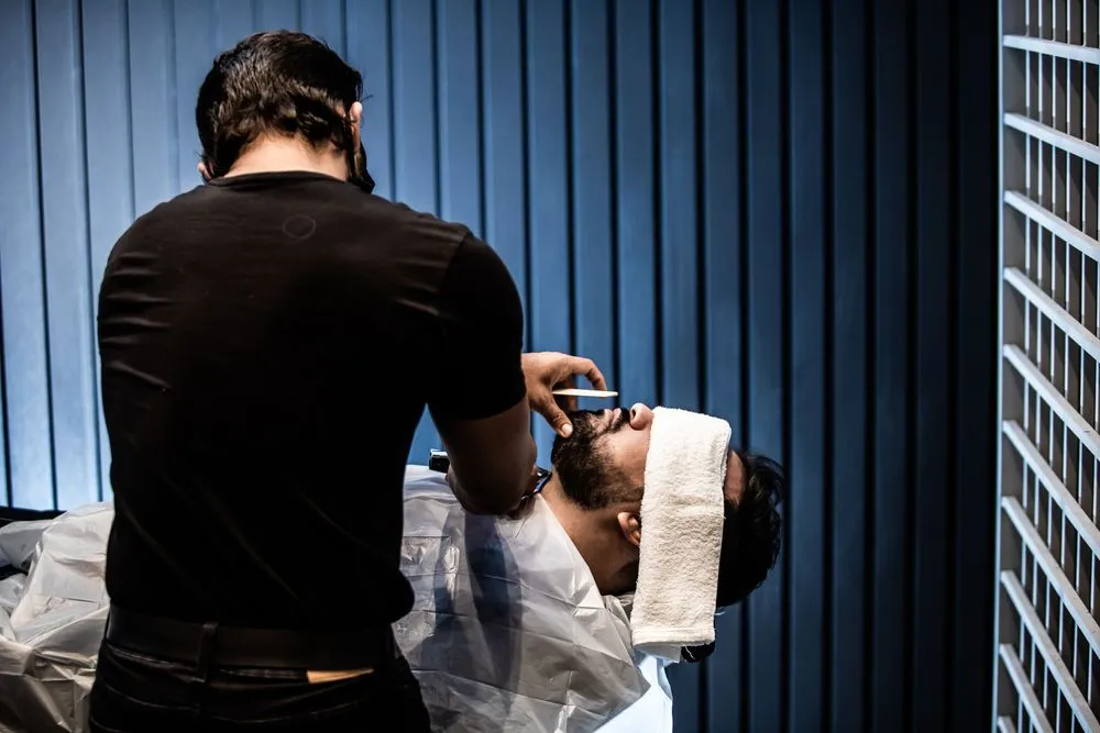 Barbier expert en consultation